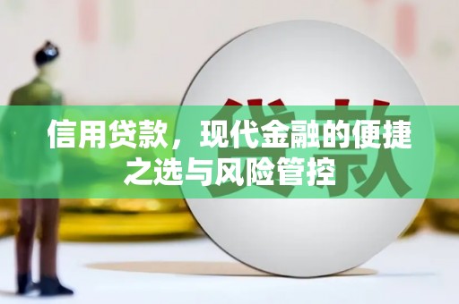 安图信用贷款，现代金融的便捷之选与风险管控