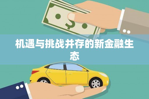 安图机遇与挑战并存的新金融生态