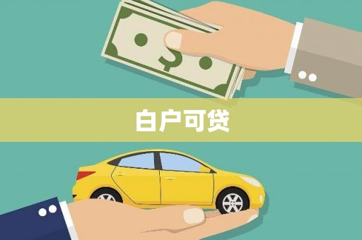 安图白户可贷