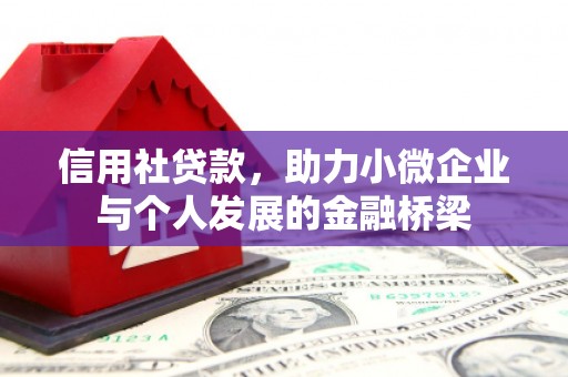 安图信用社贷款，助力小微企业与个人发展的金融桥梁