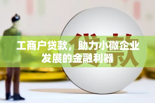 安图工商户贷款，助力小微企业发展的金融利器