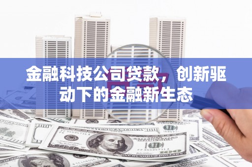 安图金融科技公司贷款，创新驱动下的金融新生态