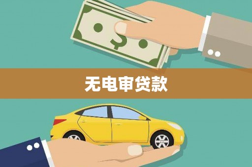 安图无电审贷款