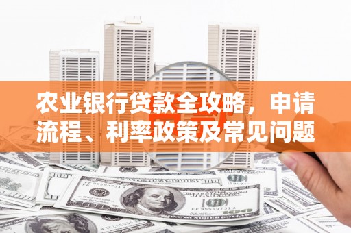 安图农业银行贷款全攻略，申请流程、利率政策及常见问题解析