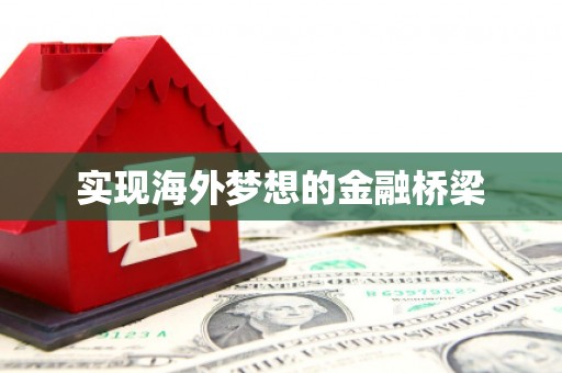 安图实现海外梦想的金融桥梁