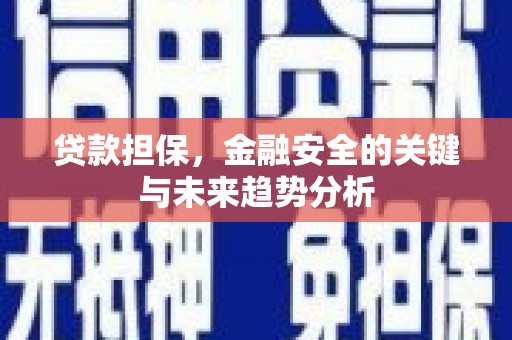 安图贷款担保，金融安全的关键与未来趋势分析