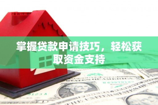 安图掌握贷款申请技巧，轻松获取资金支持