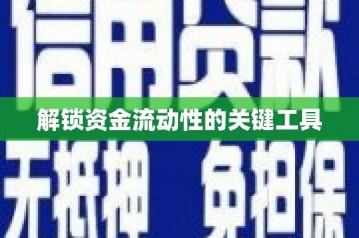 安图解锁资金流动性的关键工具