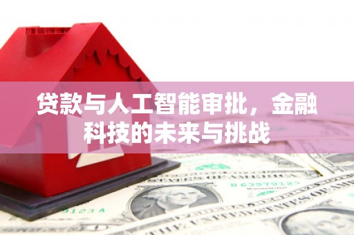 安图贷款与人工智能审批，金融科技的未来与挑战