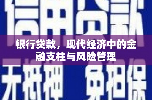 安图银行贷款，现代经济中的金融支柱与风险管理