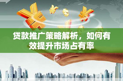 安图贷款推广策略解析，如何有效提升市场占有率