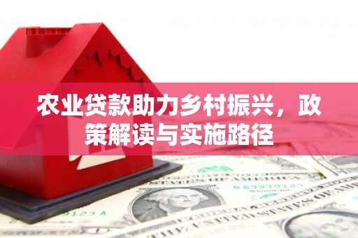 安图农业贷款助力乡村振兴，政策解读与实施路径