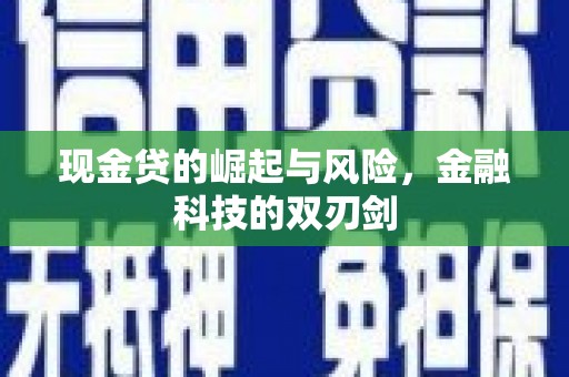 安图现金贷的崛起与风险，金融科技的双刃剑