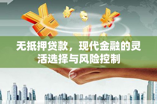 安图无抵押贷款，现代金融的灵活选择与风险控制