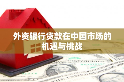 安图外资银行贷款在中国市场的机遇与挑战