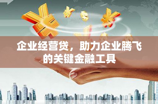 安图企业经营贷，助力企业腾飞的关键金融工具