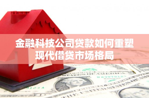 安图金融科技公司贷款如何重塑现代借贷市场格局
