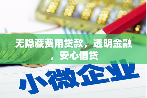 安图无隐藏费用贷款，透明金融，安心借贷