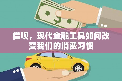 安图借呗，现代金融工具如何改变我们的消费习惯