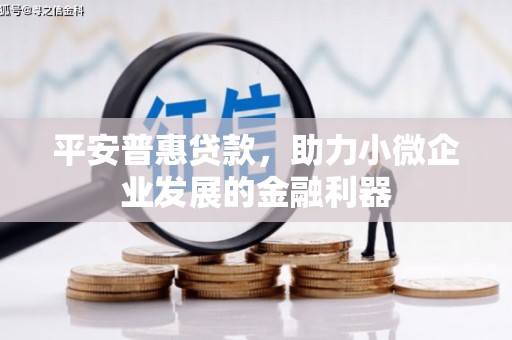 安图平安普惠贷款，助力小微企业发展的金融利器