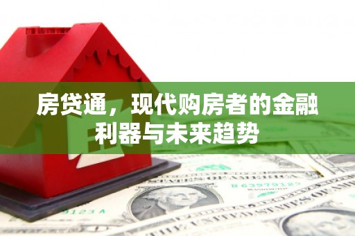 安图房贷通，现代购房者的金融利器与未来趋势