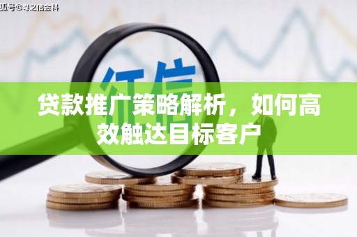 安图贷款推广策略解析，如何高效触达目标客户