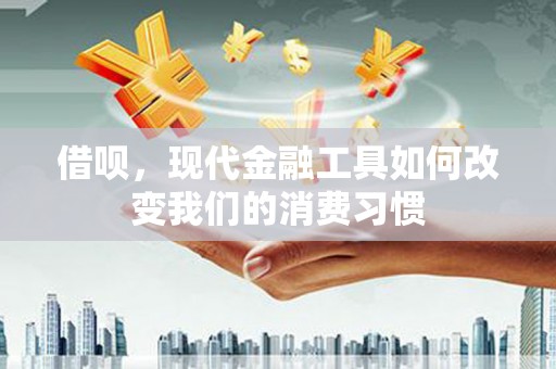 安图借呗，现代金融工具如何改变我们的消费习惯