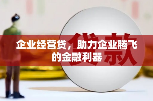 安图企业经营贷，助力企业腾飞的金融利器