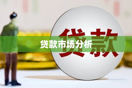安图贷款市场分析