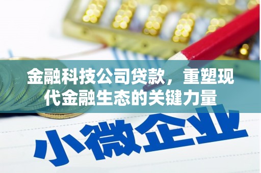 安图金融科技公司贷款，重塑现代金融生态的关键力量