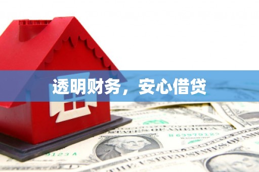 安图透明财务，安心借贷