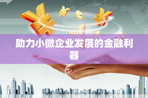 安图助力小微企业发展的金融利器
